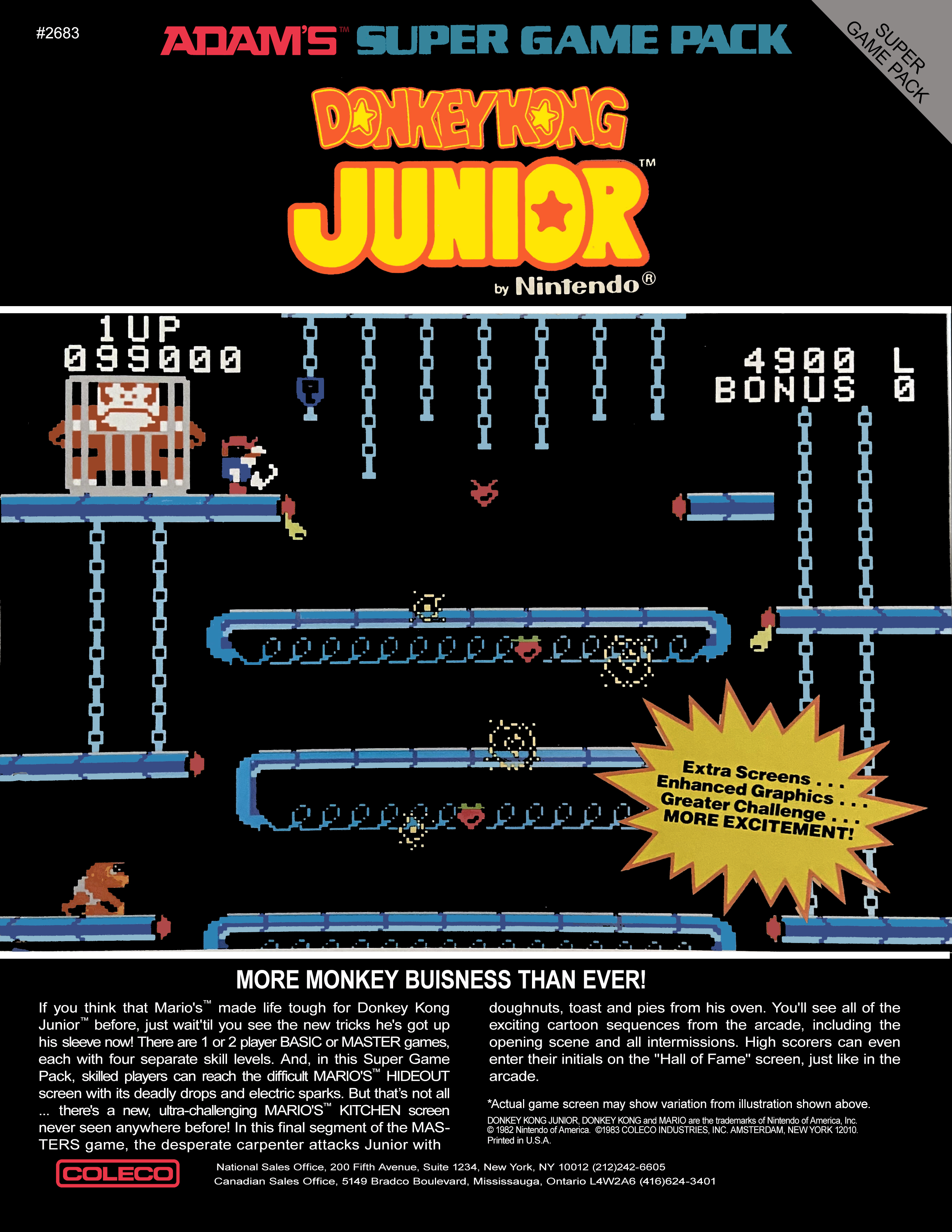 Donkey Kong Jr Slick